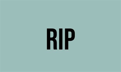 what does rip mean slang.